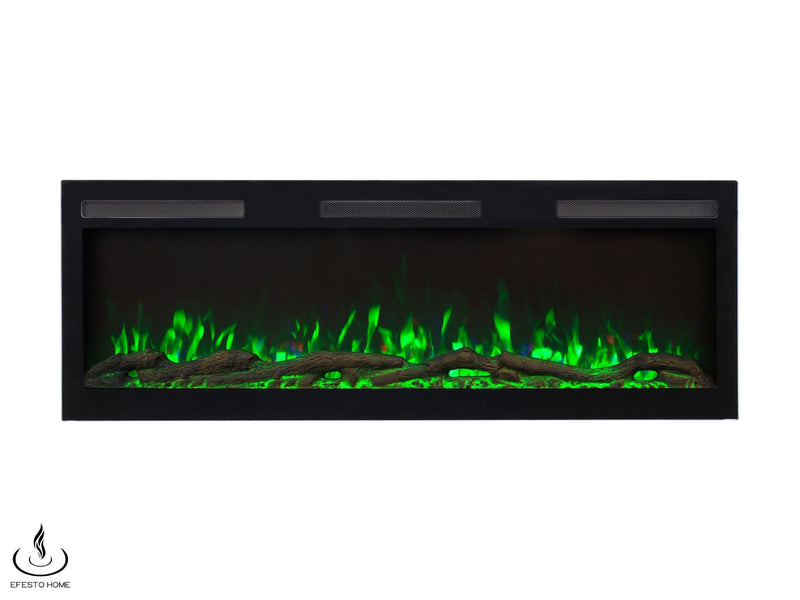 Aflamo Majestic Pro - caminetto elettrico, vista frontale