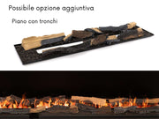 Planika Aura - caminetto elettrico da terra con fiamma a vapore acqueo