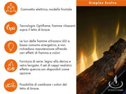 Dimplex Ignite Evolve - caminetto elettrico da parete