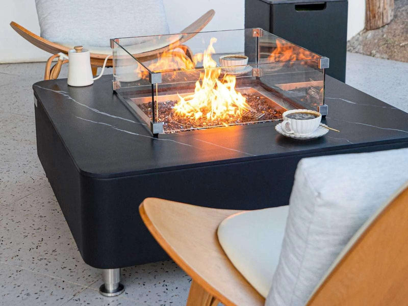 Elementi Copenhagen - tavolo con braciere a fuoco gas