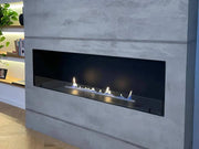 Efesto Frontale - Caminetto a bioetanolo con vista frontale, lunghezza 140 cm - Efesto Home