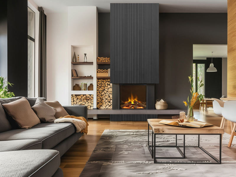 Aspire - caminetto elettrico da incasso