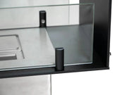 Efesto Bifacciale - Caminetto a bioetanolo con vista bifacciale, lunghezza 60 cm - Efesto Home
