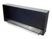 Efesto Frontale - Caminetto a bioetanolo con vista frontale, lunghezza 120 cm - Efesto Home