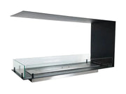 Efesto Forma U - Caminetto a bioetanolo con vista su tre lati, lunghezza 100 cm - Efesto Home