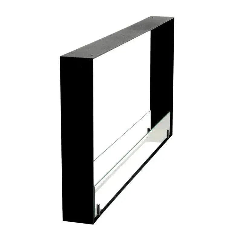 Efesto Bifacciale - Caminetto a bioetanolo con vista bifacciale, in varie misure, lunghezza 100 cm - Efesto Home