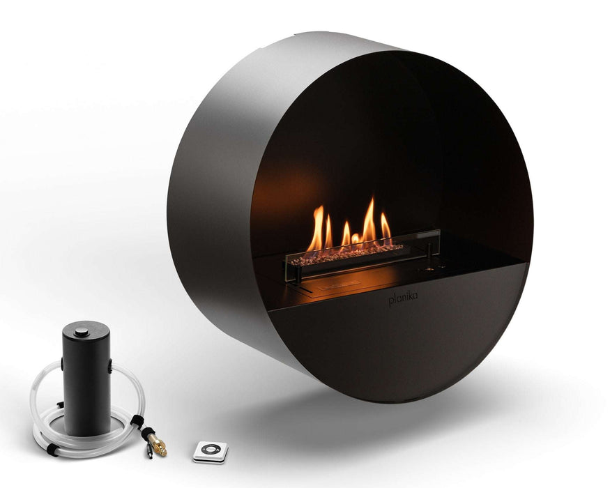 Planika Bubble - caminetto a bioetanolo con bruciatore automatico