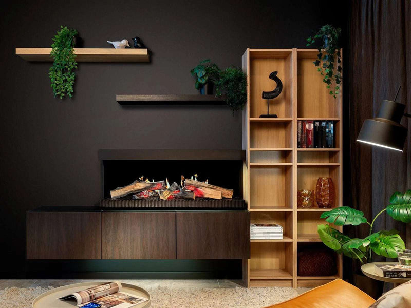 Kalfire E-Series 120 cm - caminetto elettrico con fiamma realistica