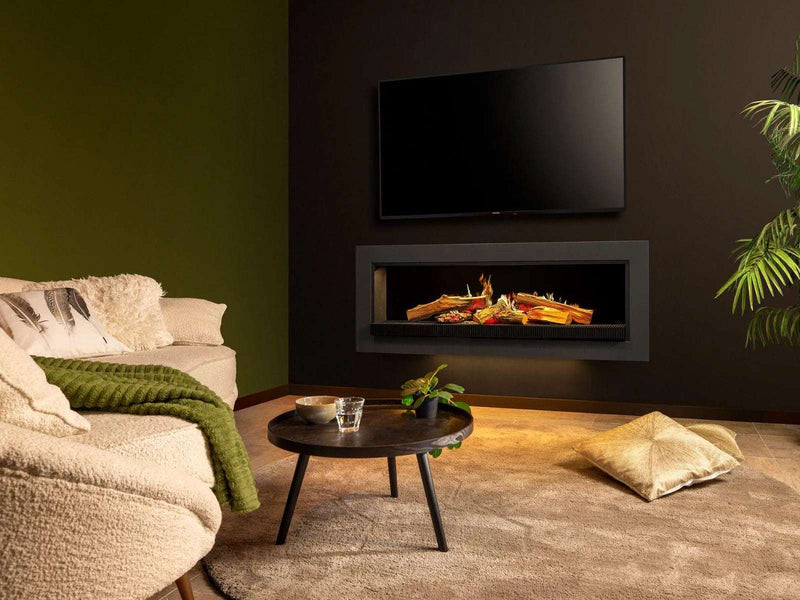 Kalfire E-Series 147 cm - caminetto elettrico con fiamma realistica