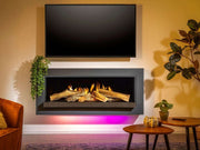 Kalfire E-Series 147 cm - caminetto elettrico con fiamma realistica