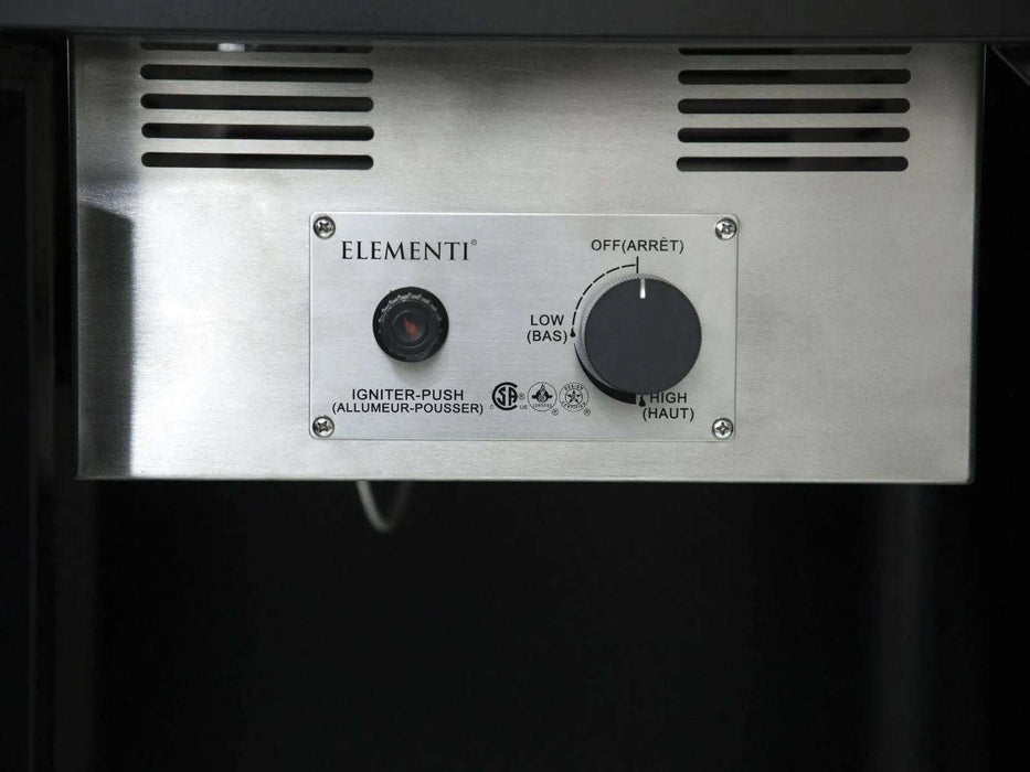 Elementi Koln - tavolo alto braciere a fuoco gas