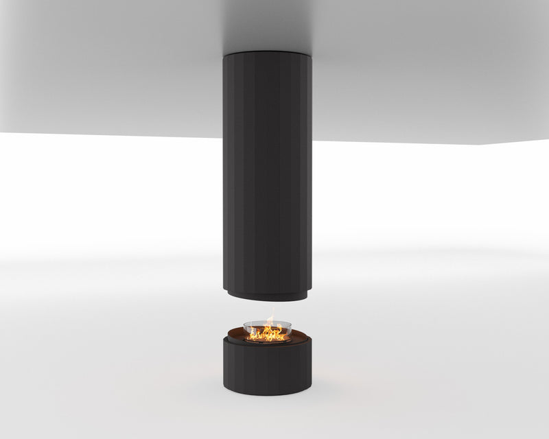 Planika Pillar - caminetto a bioetanolo con bruciatore automatico