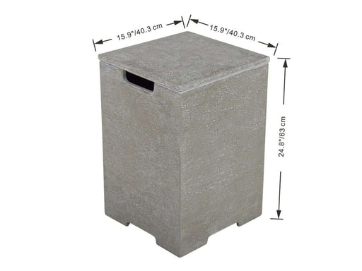 Elementi Mobiletto portabombola quadrato