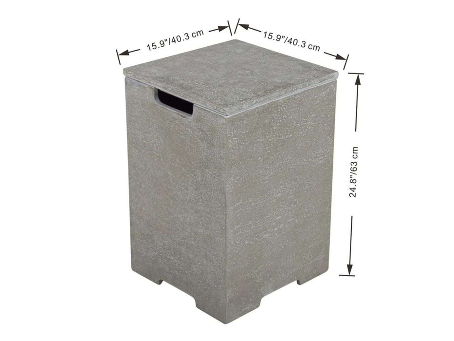 Elementi Mobiletto portabombola quadrato
