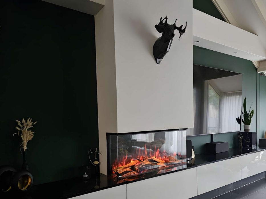 Aflamo Superb 3D - caminetto elettrico da incasso