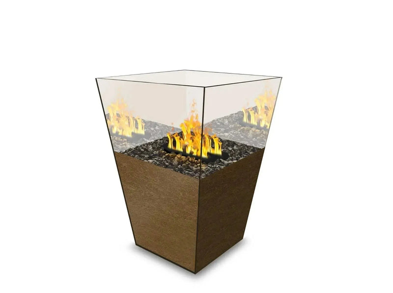 The Flame Vase - Vaso con bruciatore, effetto fiamme fredde, ad acqua nebulizzata - Efesto Home