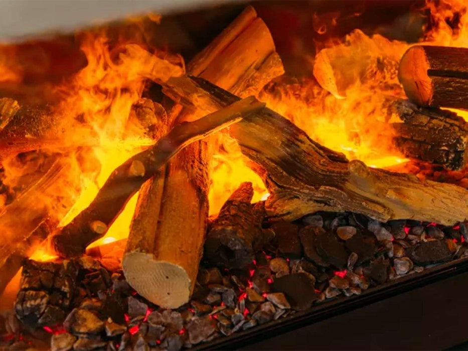 e-MatriX Vertical 800/1600 ST - caminetto elettrico a vapore acqueo, bifacciale