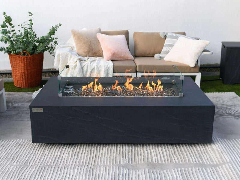 Elementi Capetown - tavolo con braciere a fuoco gas