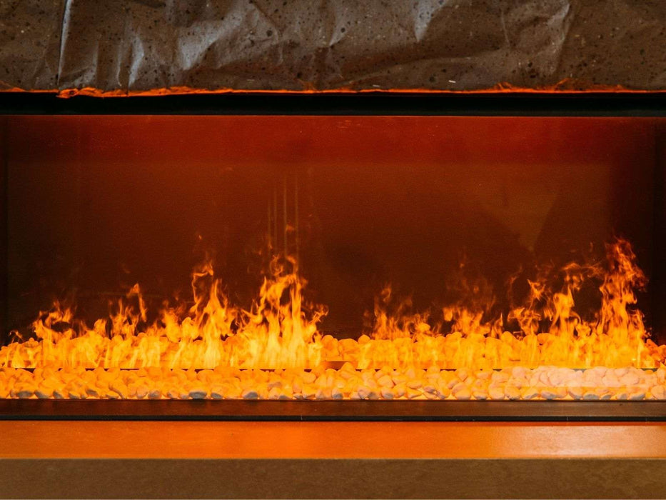 e-MatriX 1050/400 F  - caminetto elettrico a vapore acqueo, frontale