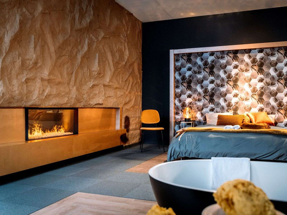 e-MatriX 1050/400 F  - caminetto elettrico a vapore acqueo, frontale