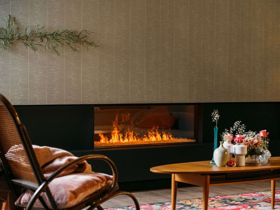 e-MatriX 1300/400 F - caminetto elettrico a vapore acqueo, frontale