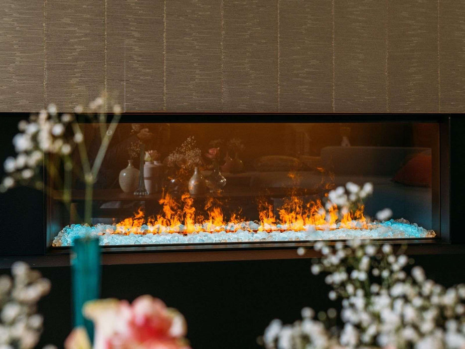 e-MatriX 1300/400 F - caminetto elettrico a vapore acqueo, frontale