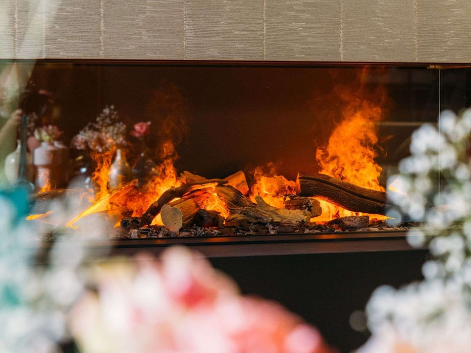 e-MatriX 1300/400 S - caminetto elettrico a vapore acqueo, trifacciale