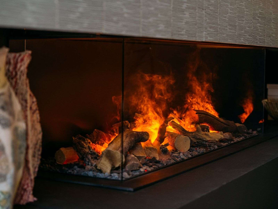 e-MatriX 1300/400 S - caminetto elettrico a vapore acqueo, trifacciale