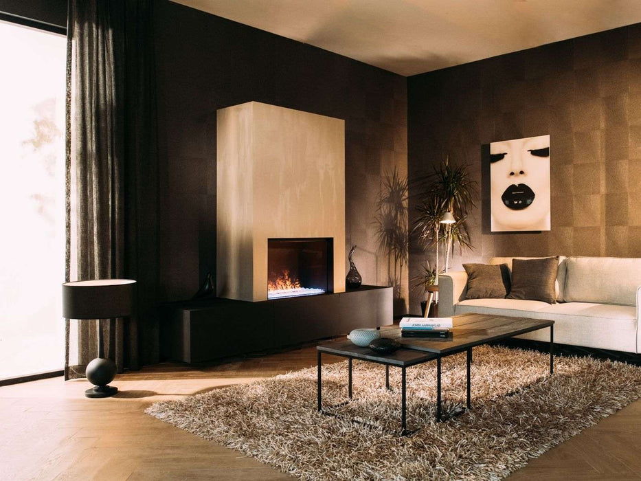 e-MatriX 800/500 F - caminetto elettrico a vapore acqueo, frontale