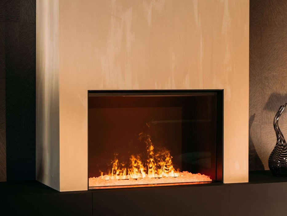 e-MatriX 800/500 F - caminetto elettrico a vapore acqueo, frontale