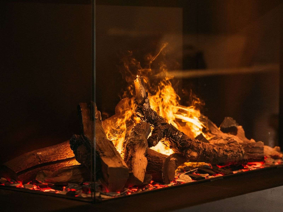 e-MatriX | 800/500 CL - caminetto elettrico a vapore acqueo, angolo sinistro