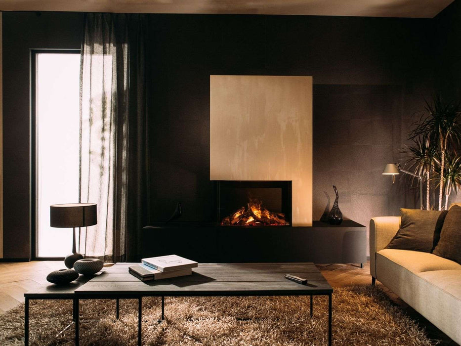 e-MatriX | 800/500 CL - caminetto elettrico a vapore acqueo, angolo sinistro