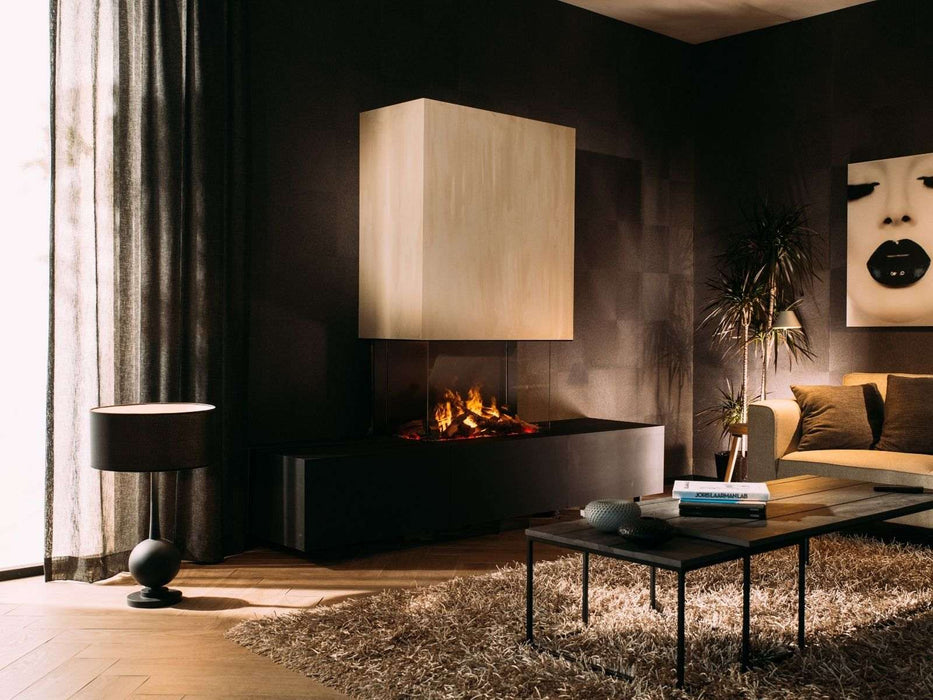 e-MatriX 800/500 S - caminetto elettrico a vapore acqueo, trifacciale