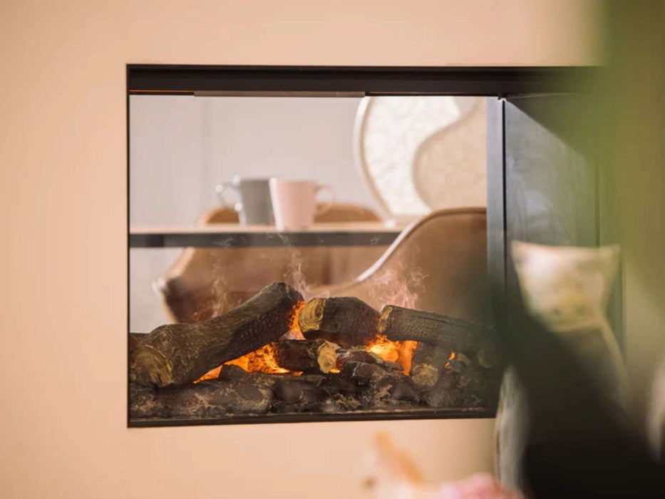 e-MatriX | 800/500 ST - caminetto elettrico a vapore acqueo, bifacciale