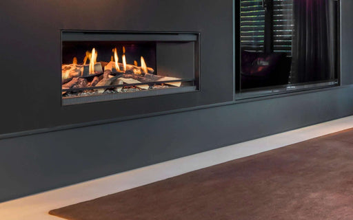 Kalfire E-one 100F - caminetto elettrico da incasso, modello frontale