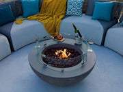 Elementi Lunar - ciotola con braciere a fuoco gas - Efesto Home