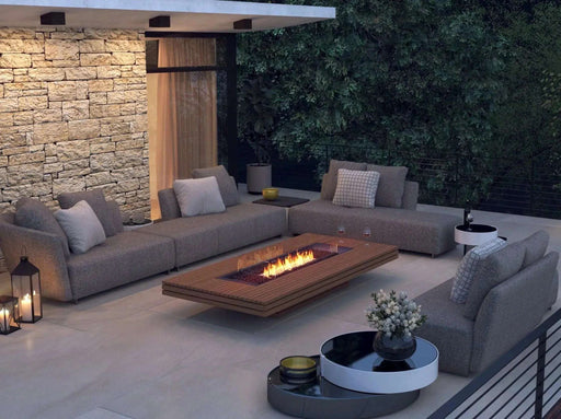 Ecosmart Gin 90 (altezza bassa) tavolo con braciere a bioetanolo - Efesto Home