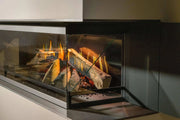 Kalfire E-one 130S - caminetto elettrico da incasso, modello trifacciale