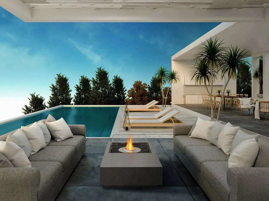 Ecosmart Manhattan 50 tavolo con braciere a bioetanolo - Efesto Home