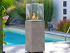 Neocube O - focolare a gas con rivestimento in ceramica - Efesto Home