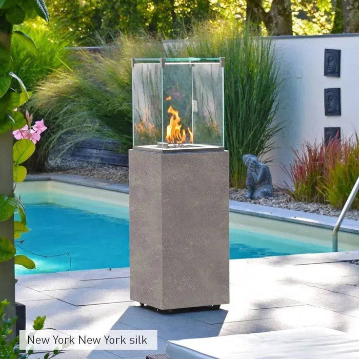 Neocube O - focolare a gas con rivestimento in ceramica - Efesto Home