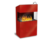 The Flame Welcome - tavolino reception con caminetto ad acqua nebulizzata - Efesto Home