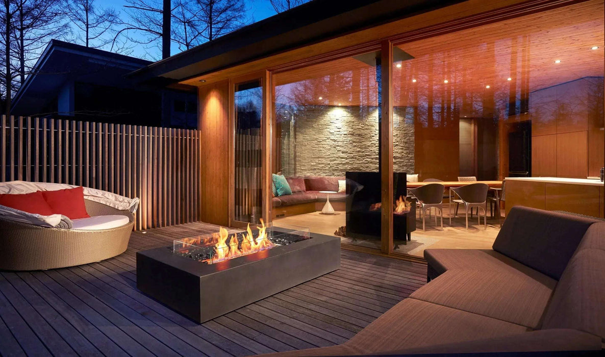 Ecosmart Wharf 65 tavolo con braciere a bioetanolo - Efesto Home