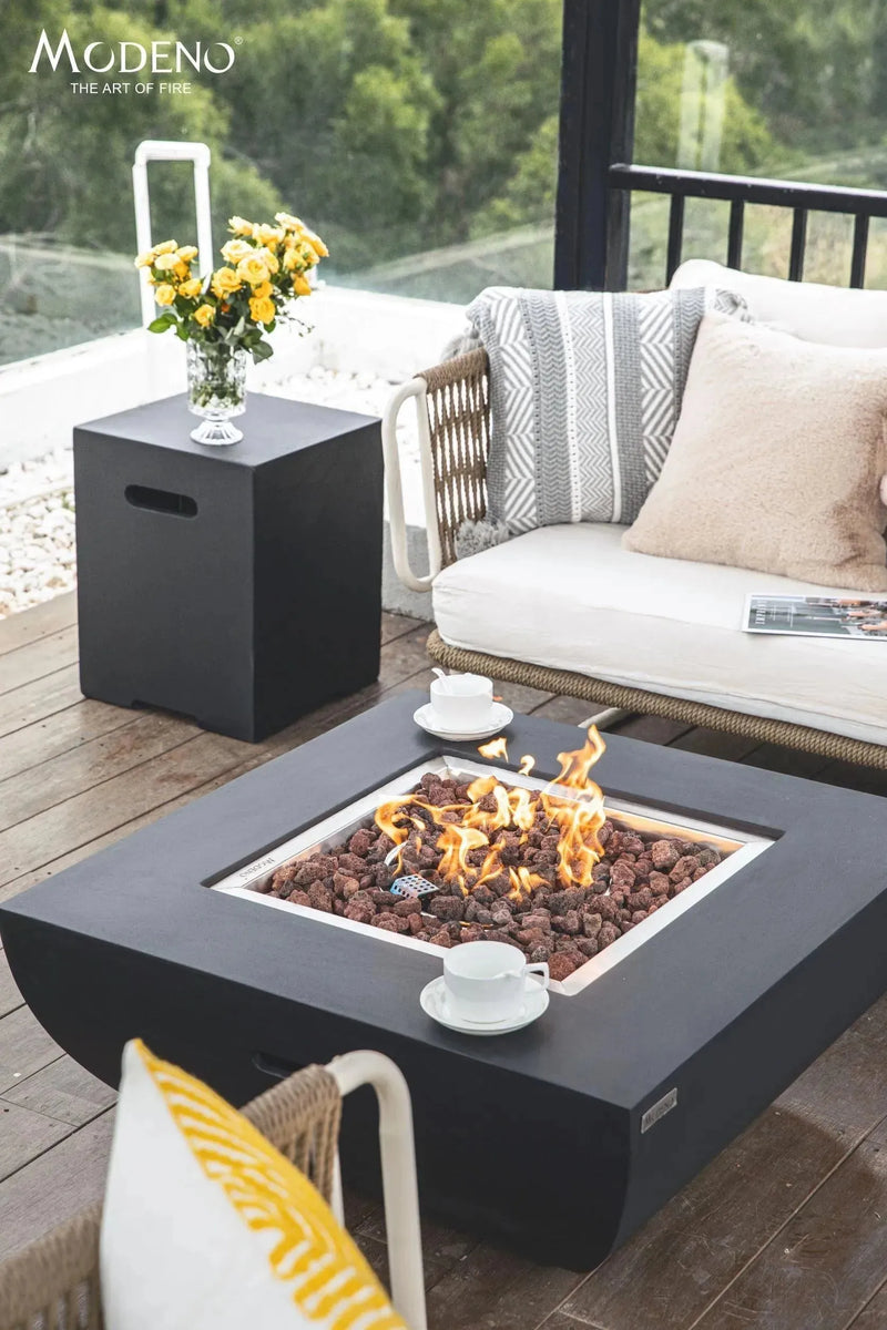 Modeno Aurora tavolo a fuoco gas - Efesto Home