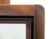 RB73 Fennek 80 caminetto a legna per esterno in acciaio corten - Efesto Home