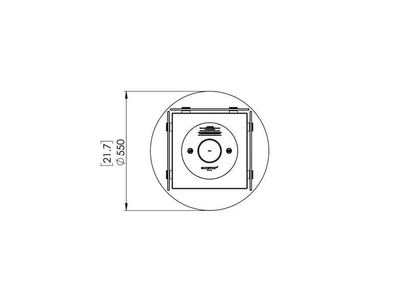 Ecosmart Orbit caminetto a bioetanolo - Efesto Home