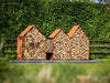 RB73 Bruges portalegna in acciaio corten - Efesto Home