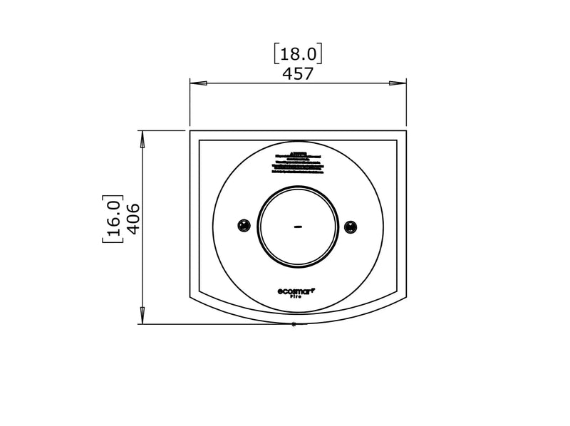 Ecosmart Grate 18 - bruciatore a etanolo per caminetto - Efesto Home